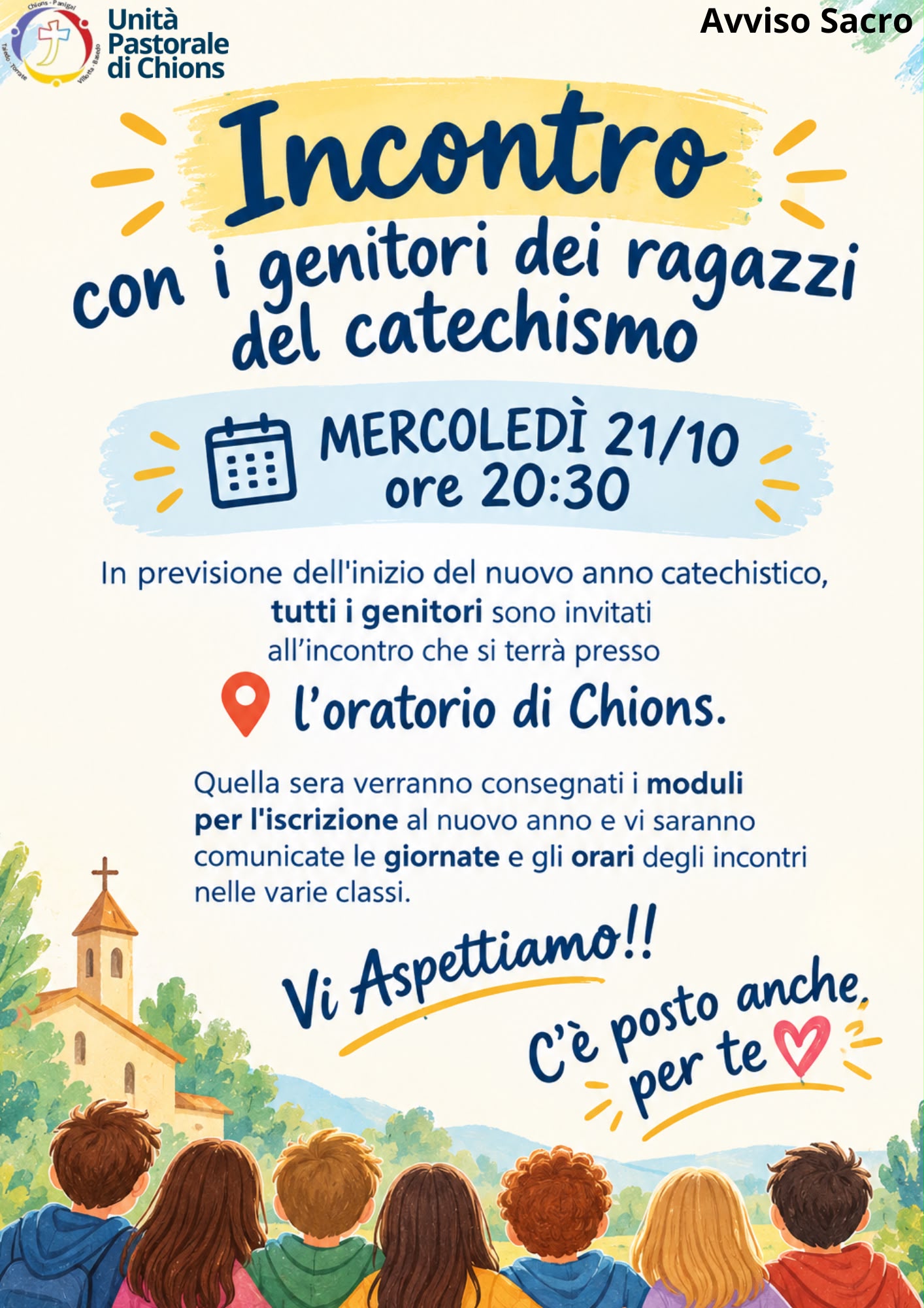 Incontro genitori catechismo